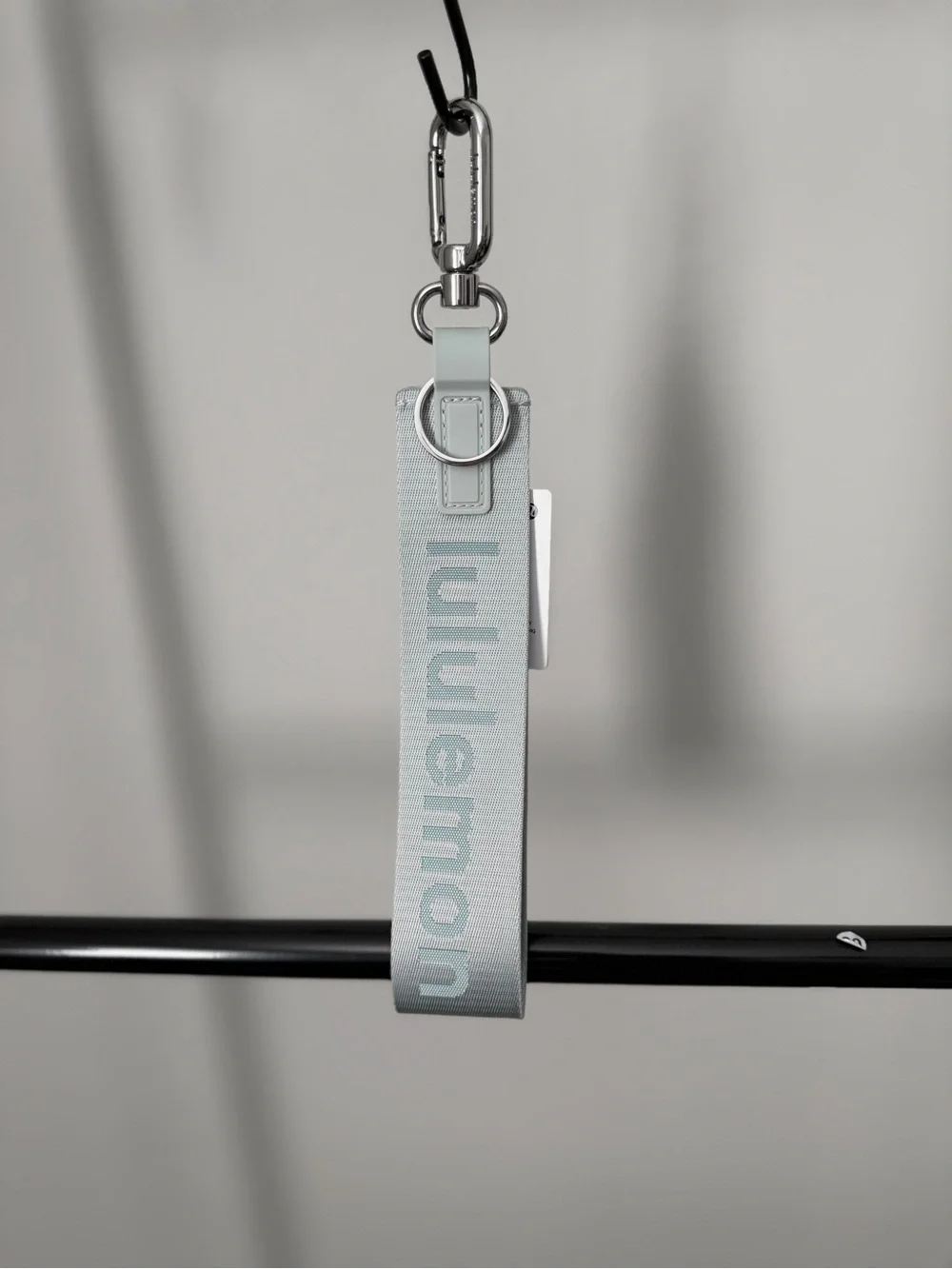 Lululemon Never Lost Keychain Pelican/Fountain NWT